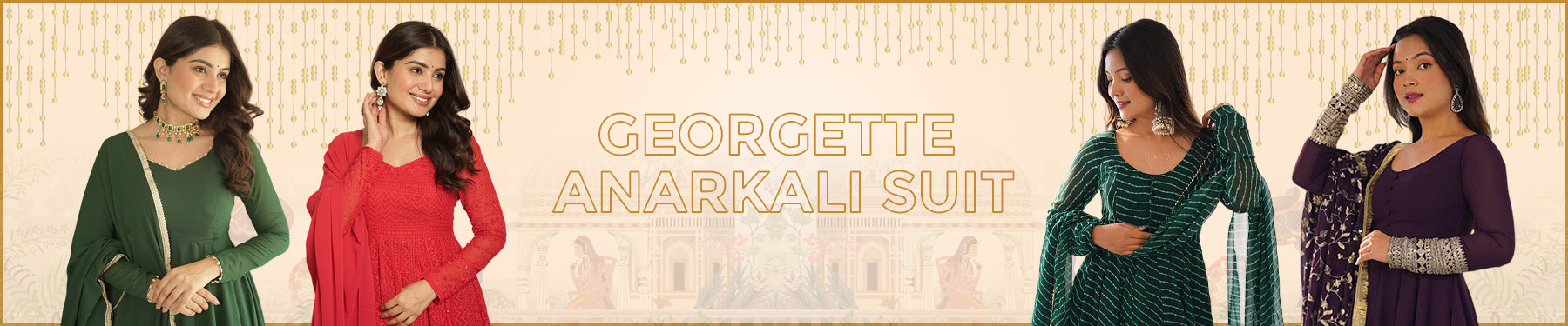 Georgette Anarkali Suit