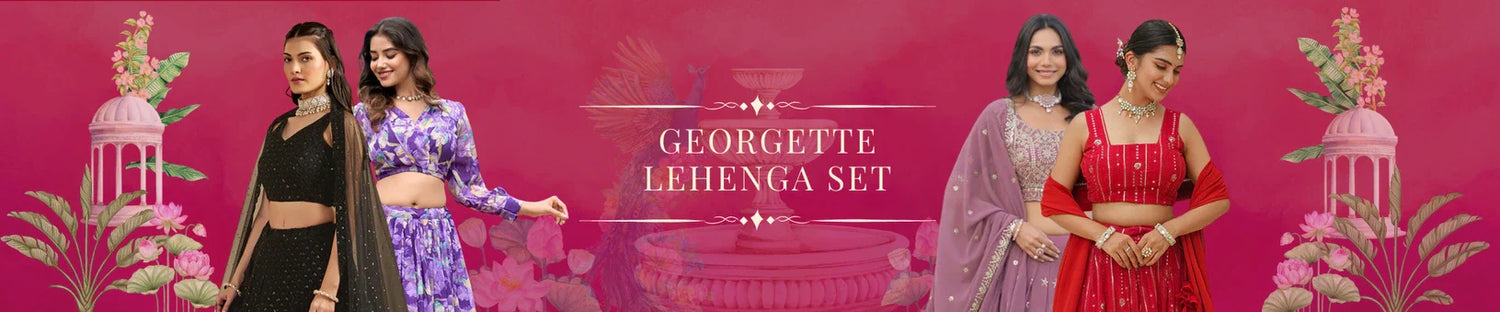 Georgette Lehenga Set