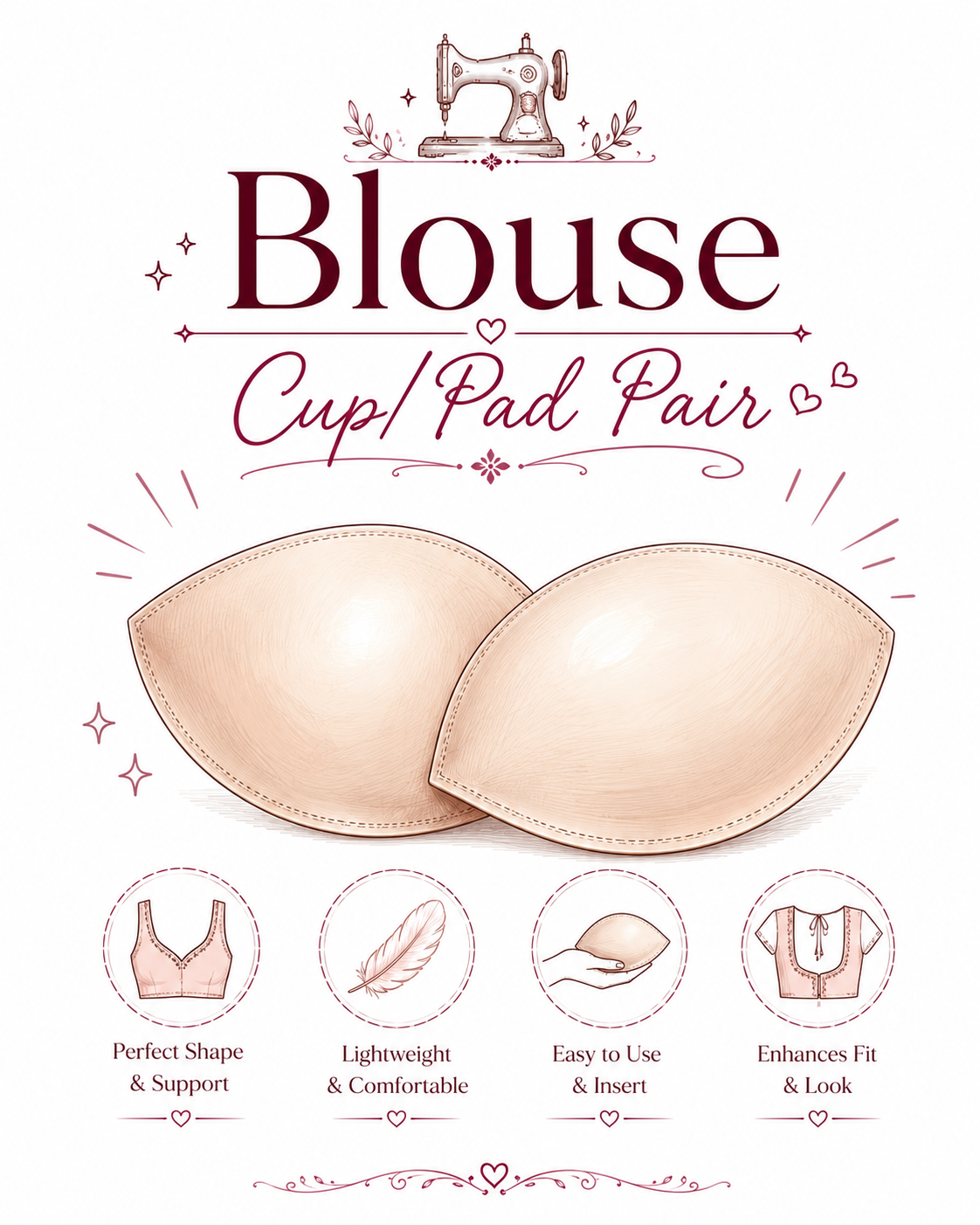 Blouse Cup Pair