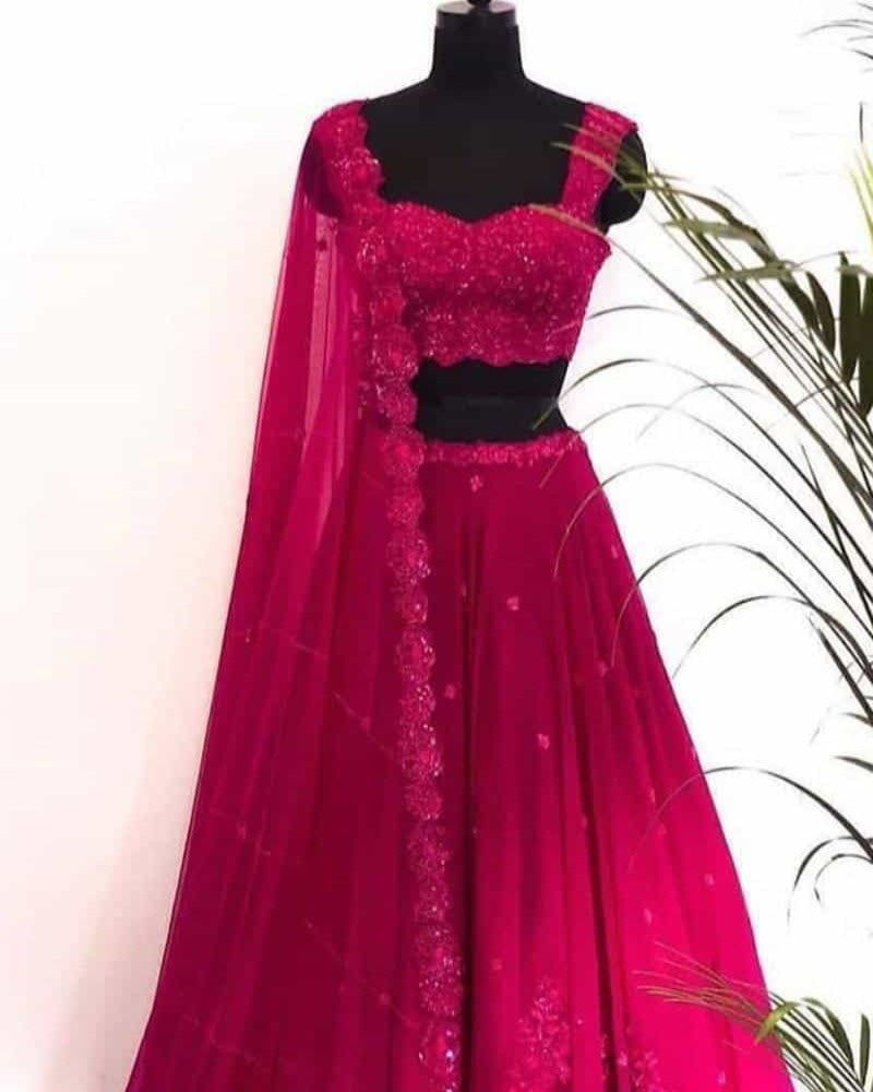 Victoria Pink Lehenga Choli