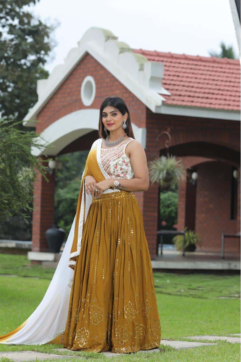 Twinkle Patel Full Stitched Designer Lehenga Choli