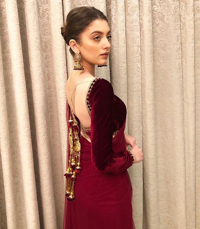 Maroon Soft Net Saree